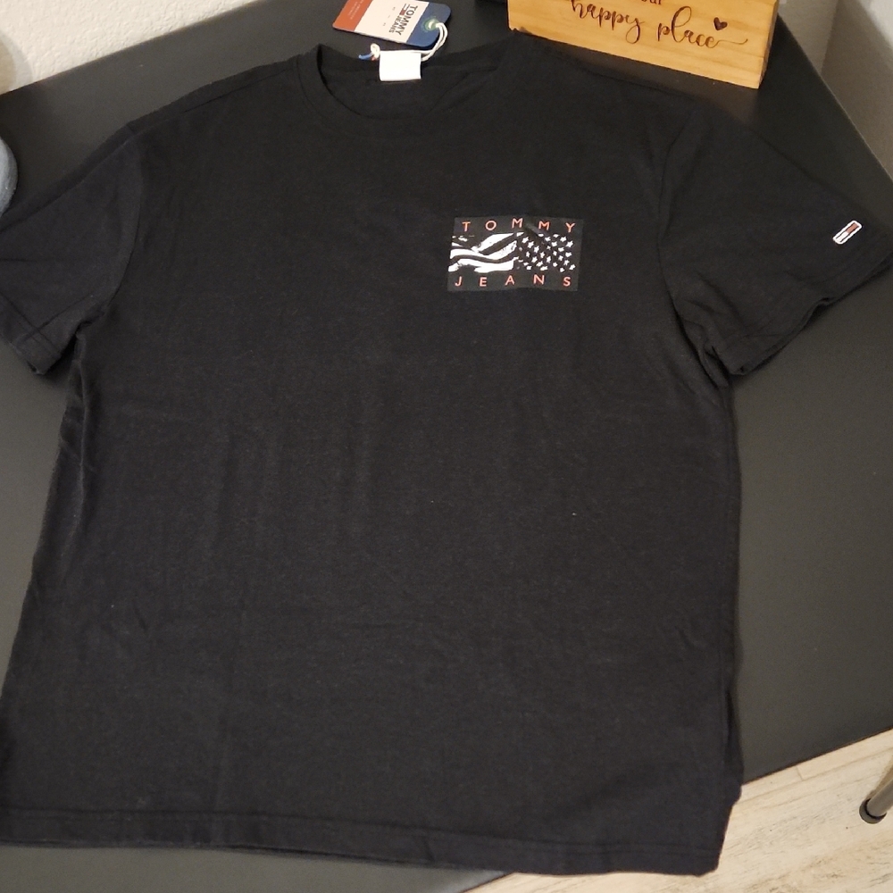 Tommy Hilfiger Black Short Sleeve Tee